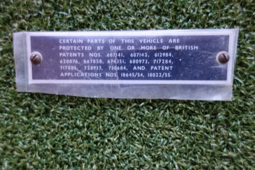 Genuine vintage patents - genuine,