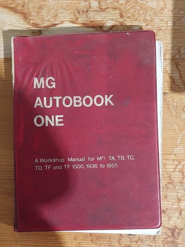 Autobook one workshop - mg, one,