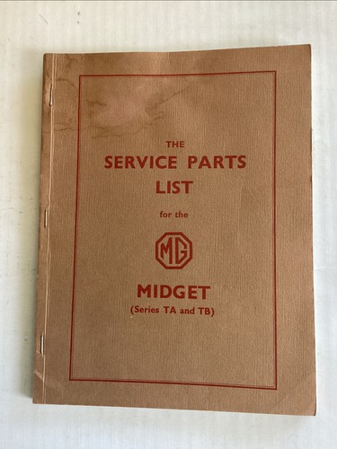 And service parts - tb,