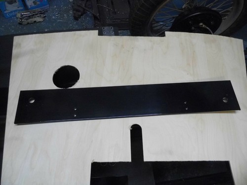 C rear number plate - &c,